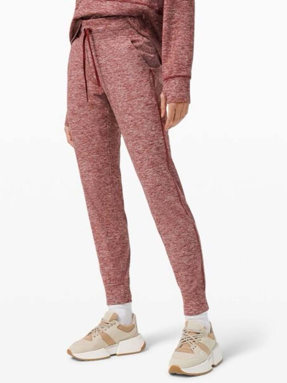 Lululemon Ready to Rulu Heathered Savannah Joggers